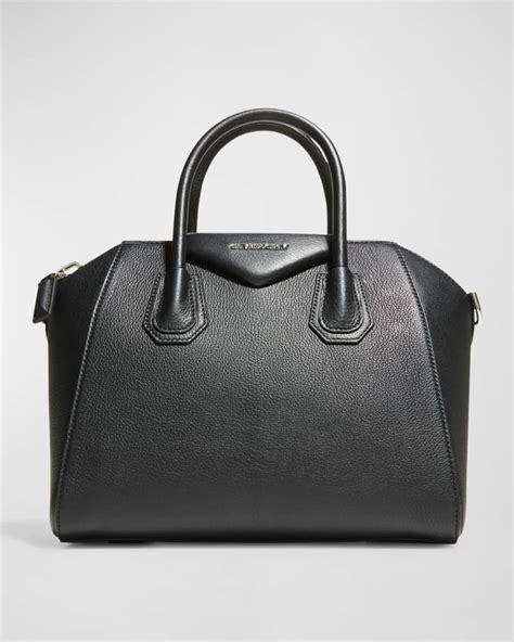 givenchy antigona small black grained leather handbag|Givenchy antigona small beige.